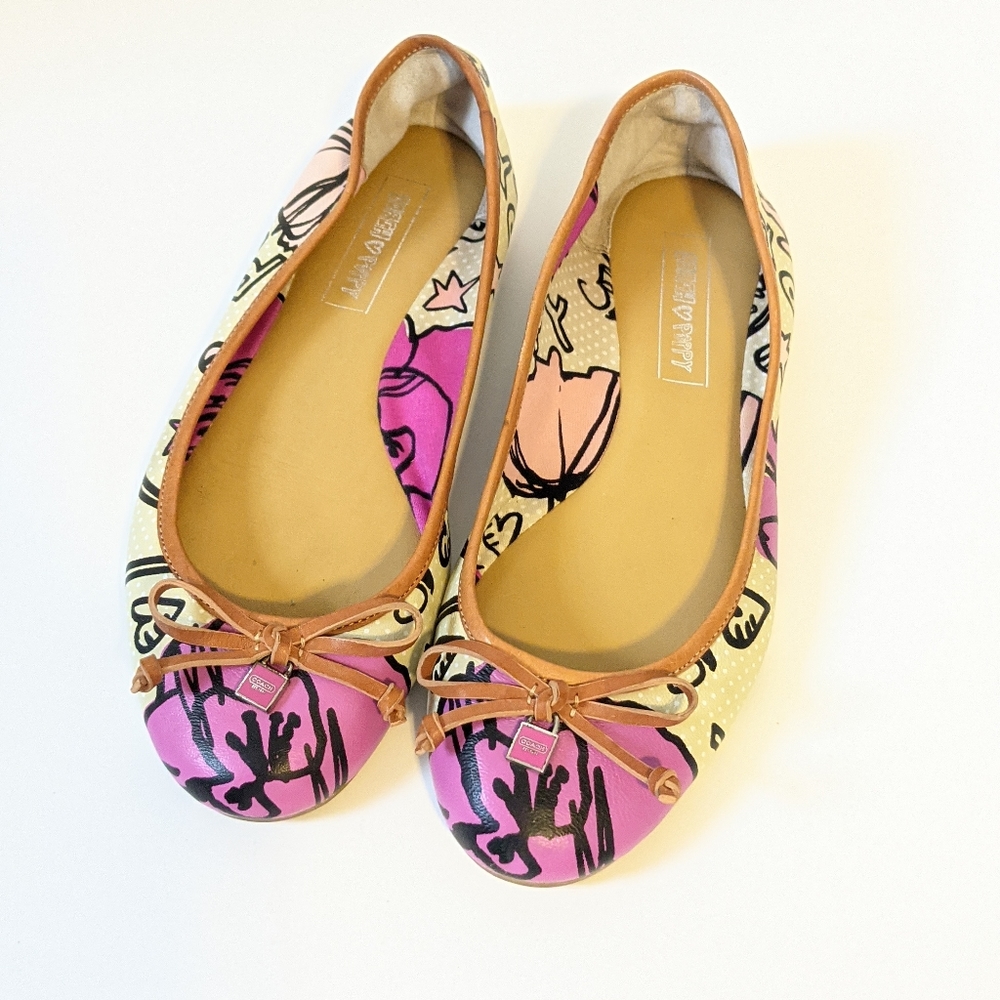 Coach Poppy Darling Ballet Flats